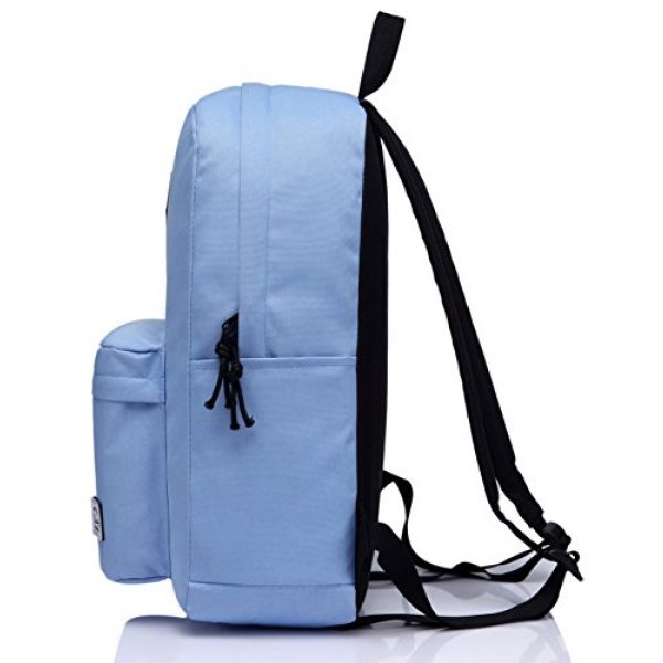 VASCHY Tactical Backpack 5 Lightweight Backpack for School, VASCHY Classic Basic Water Resistant Casual Daypack for Travel with Bottle Side Pockets