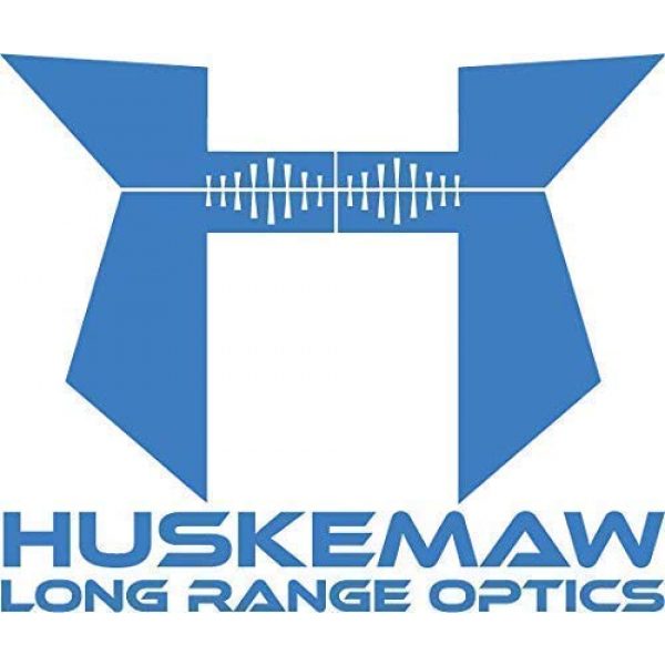 Huskemaw Rifle Scope 3 Huskemaw Blue Diamond 5-20x50 Riflescope, Black,