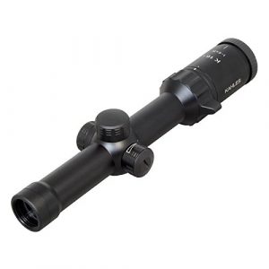 KAHLES Rifle Scope 1 Kahles Optics K16I 1-6x24 SM1 Reticle Rifle Scope, 10515, Black