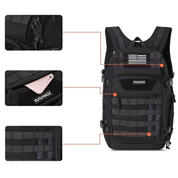 MOSISO Tactical Backpack 3 MOSISO Tactical Backpack & Slingbag