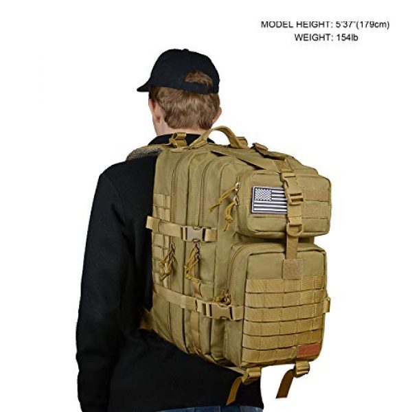 SunsionPro Tactical Backpack 7 SunsionPro Military Backpack for Tactical Hunting Trekking or Outdoor Daily use 43L