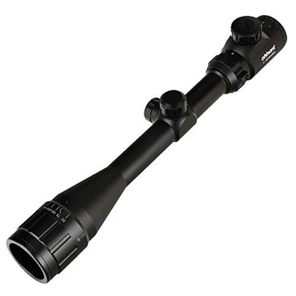 ohhunt Rifle Scope 1 ohhunt 4-16X40 AOEG Hunting Rifle Scope Mil dot Red Green Illuminated 25.4mm Mounts