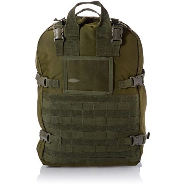 Stomp Medical Kit Tactical Backpack 1 Stomp Medical Kit Fully Stocked First Aid Backpack, OD Green