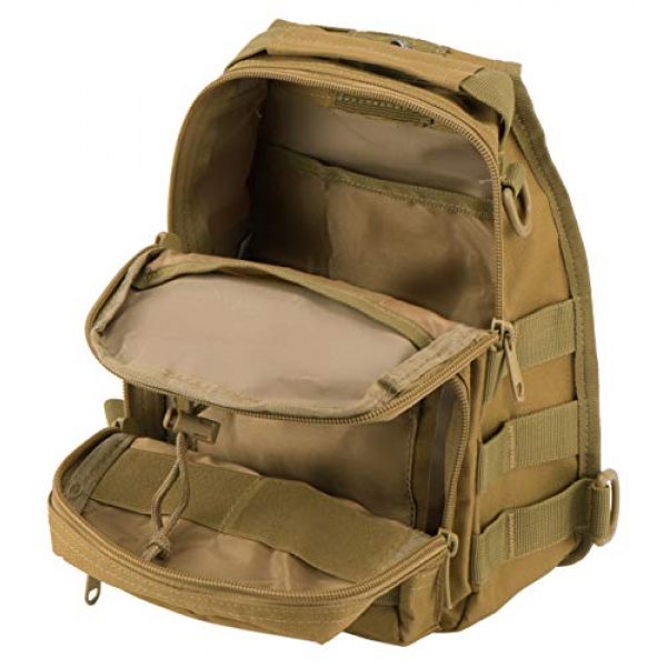 Luckin Packin Tactical Backpack 6 Luckin Packin Tactical Sling Bag,Military Rover Shoulder Sling Backpack,Tactical Sling Pack