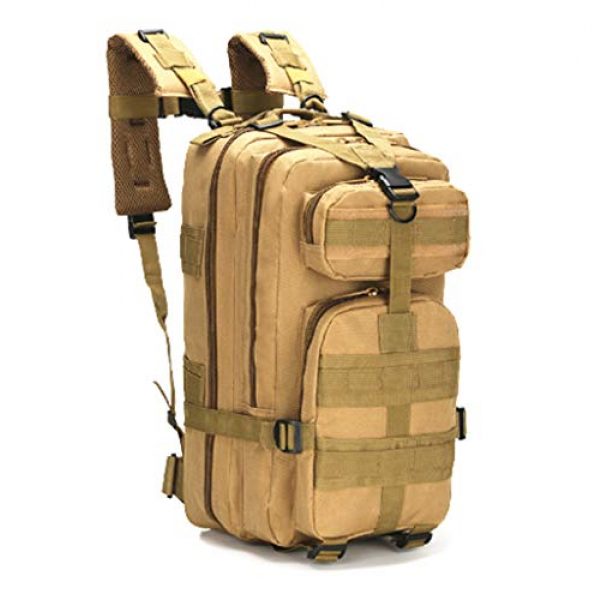 Jipemtra Tactical Backpack 1 Jipemtra Tactical First Aid Bag MOLLE EMT IFAK Backpack Trauma First Aid Responder Medical Backpack Utility Bag Military Tactical Rucksack Emergency
