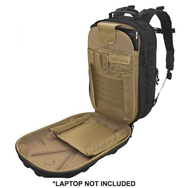 HAZARD 4 Tactical Backpack 4 Hazard 4 Pillbox(TM) Hard-Shell Optics/CCW Pack - Black