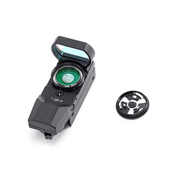 BESTSCOPE Rifle Scope 5 BESTSCOPE HD Red Dot Sight Riflescope,Reflex Sight - Adjustable 4 Reticles with Red and Green for 20mm Mount