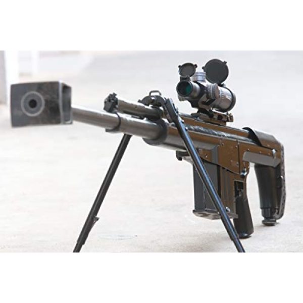 DOMIC TECH Rifle Scope 6 DOMIC TECH DT4 /1-4x24 IR Rifle Scope, a True 1x, Tactical, Optical, Reliable and Professional Sniper Rifle-Scope.