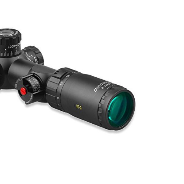 ApexHorizon Rifle Scope 5 ApexHorizon VT-3 6-24X50 SFAI Rifle Scope,Sniper Hunting Optics Crosshair Gun Scopes