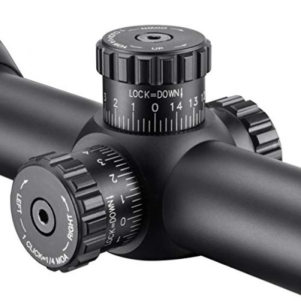 BARSKA Rifle Scope 3 BARSKA New Rifle Scope Red/Green Illuminated (3-12x50mm)