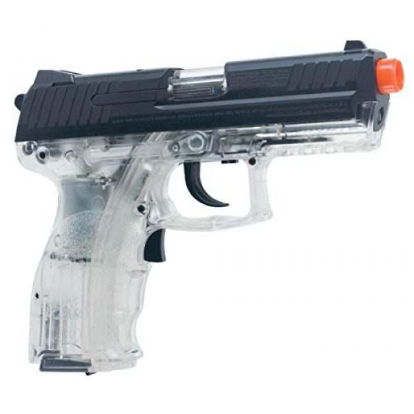 Elite Force Airsoft Pistol 4 HK Heckler & Koch P30 Electric Blowback 6mm BB Pistol Airsoft Gun, Clear