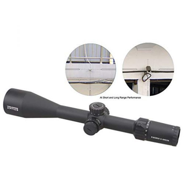 Vector Optics Rifle Scope 2 Vector Optics Taurus 5-30x56mm, 30mm Tube, 1/10 MIL, Red Illuminated Tactical First Focal Plane (FFP) Riflescope