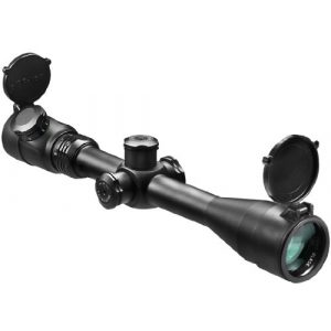 BARSKA Rifle Scope 1 BARSKA Point Black Side Parallax Riflescope (Black Matte, 6-24x40 IR)