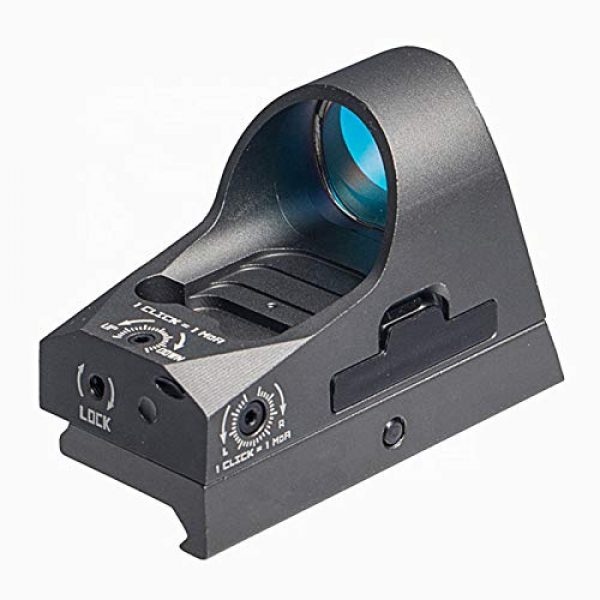 Fashion Sport Rifle Scope 4 Fashion Sport Red dot riflescope 1x25 Mini Reflex Sight Dot Reticle Red Dot Sight Scope Picatinny for Hunting