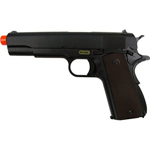 WE Airsoft Pistol 1 WE hi-capa 191 gas blowback full metal - black(Airsoft Gun)