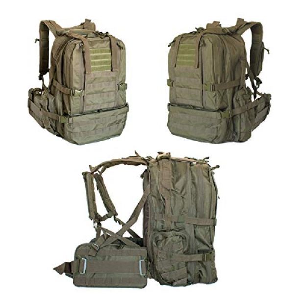 Explorer Tactical Backpack 2 Explorer 22" Waist Gun PouchesTactical Backpack