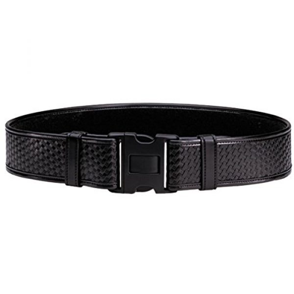 BIANCHI Tactical Belt 1 BIANCHI #7950 Basket Weave Duty Belt, Black, Medium 34-40