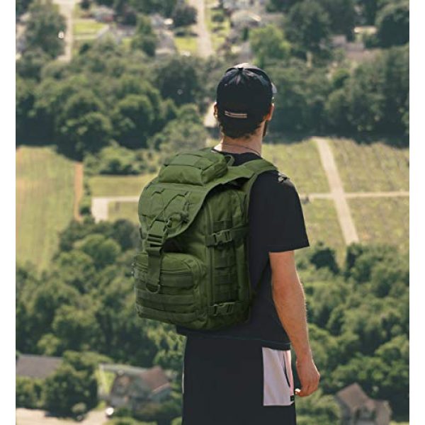T1FE 1SFE Tactical Backpack 6 T1FE 1SFE Tactical Military Backpack Molle Backpack 35L Tactical Survival Bag Bugout Assault Pack Laptop Rucksack