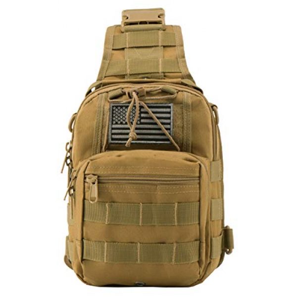 Luckin Packin Tactical Backpack 2 Luckin Packin Tactical Sling Bag,Military Rover Shoulder Sling Backpack,Tactical Sling Pack