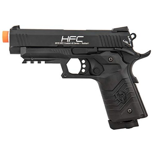 HFC Airsoft Pistol 1 HFC HG-171 Tactical 1911 CO2 Blowback Airsoft Pistol Black
