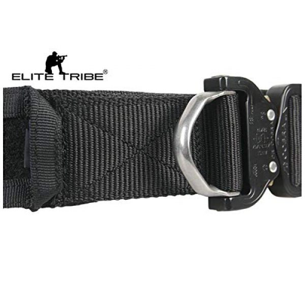 Elite Tribe Tactical Belt 8 Elite Tribe Emerson Cobra 1.75-2inch One-pcs Combat Belt Airsoft Tactical Waist Belt