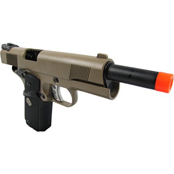 WE Airsoft Pistol 4 WE meu 191 gas blowback full metal - tan(Airsoft Gun)
