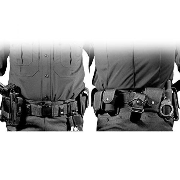 UTG Tactical Belt 3 UTG Crime-buster Law Enforcement Equipment System, Black