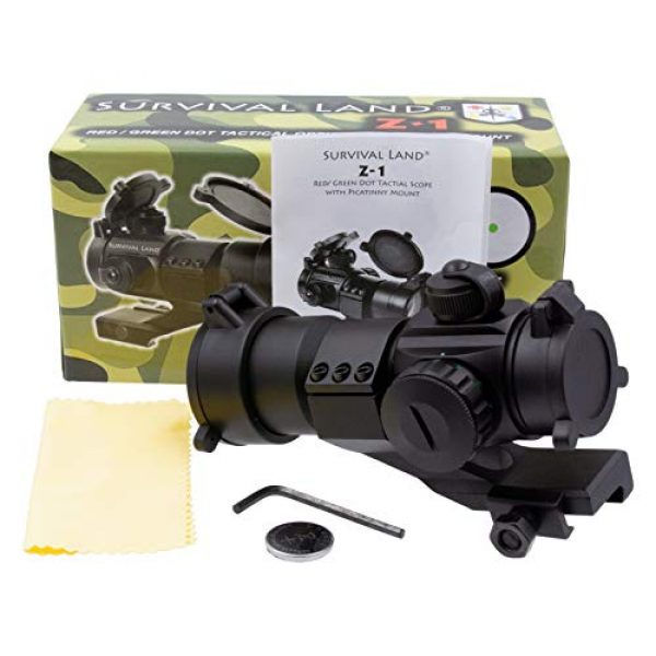 Survival Land Rifle Scope 2 Survival Land Z-1 Red & Green Dot Sight/Tactical Reflex Micro-dot Scope