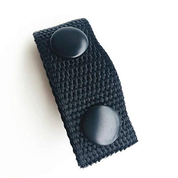 radtel Tactical Belt 2 radtel Duty Belt Keeper with Double Snaps for 2-2.25" Wide Belt Security Tactical Belt Fixing Police Military Equipment Accessories (Pack of 5)