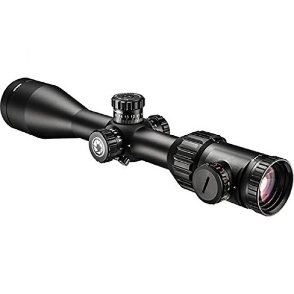 BARSKA Rifle Scope 2 Barska Level Rifle Scope with FMC Lens and Illuminated Mil-Dot Reticle, 30mm Tube
