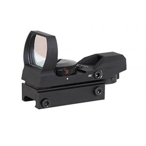 Aim Sports Rifle Scope 1 AIM Sports Dual Illumination 4 Different Reticles/Operator Edition Reflex Sights, Black