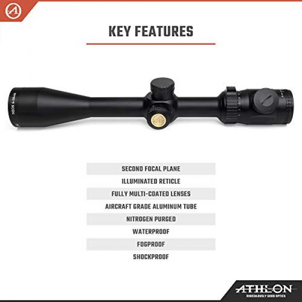 Athlon Optics Rifle Scope 3 Athlon Optics Neos 6-18x44 Second Focal Plane Riflescopes