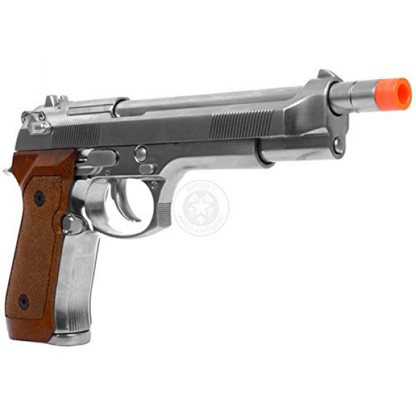 WE Airsoft Pistol 2 WE Tech Full Metal M9 Tactical Extended Length Gas Blowback Airsoft Pistol