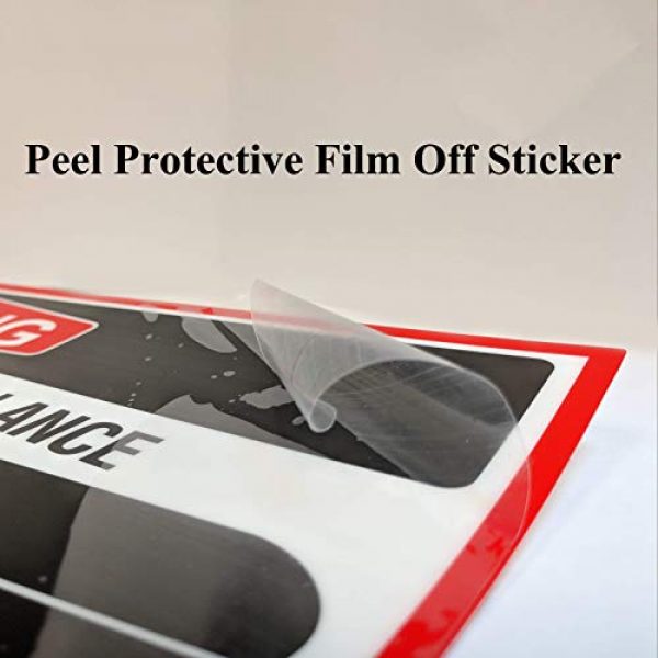 Spy Spot Gun Owner Sticker 3 Spy Spot 6 Pack Registered Gun Owner Sticker Decal Vinyl Door or Window 4" x 3" UV Resistant Weatherproof