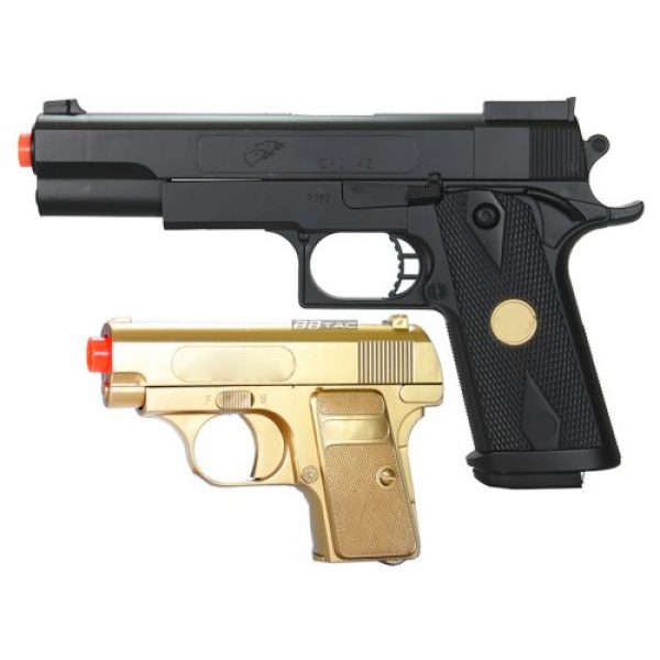 BBTac Airsoft Pistol 1 bbtac bt-p169(1+1) p169 airsoft pistol package, gold(Airsoft Gun)