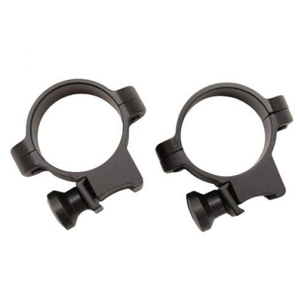 Burris Rifle Scope 1 Burris 1" Deluxe Quick Detach Rings 22 Rimfire Steel Matte Medium