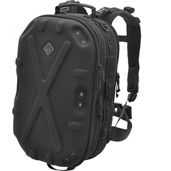HAZARD 4 Tactical Backpack 1 Hazard 4 Pillbox(TM) Hard-Shell Optics/CCW Pack - Black