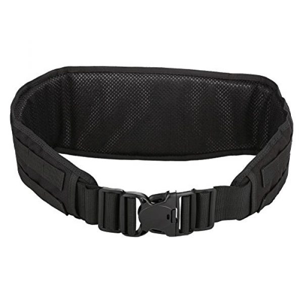 Dioche Tactical Belt 7 Dioche Tactical Molle Belt, Lightweight Security Military Battle Belt Heavy Duty Padded Waist Belt