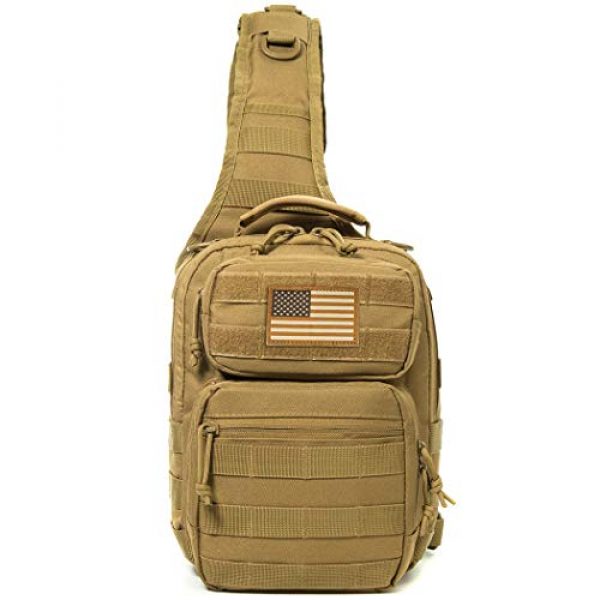AXEN Tactical Backpack 2 AXEN Tactical Sling Bag Pack Military Rover Shoulder Sling Backpack Small