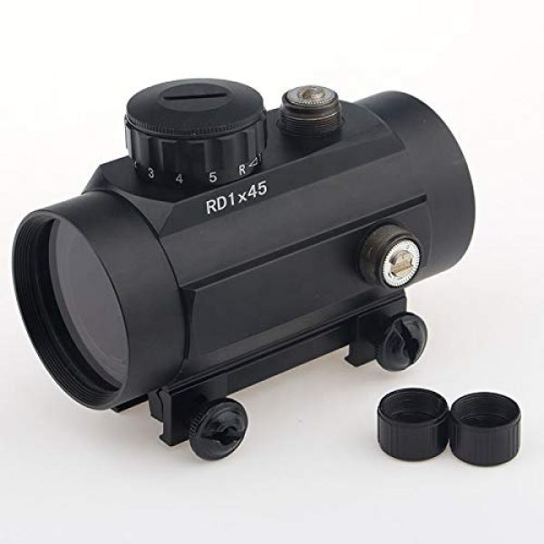 Fashion Sport Rifle Scope 5 Fashion Sport Optics Sight red dot Sight Scope tactical1X45 5 Brightness for Diverse MOA Illuminated Red Green Dot Tactical Pistol and Rifle