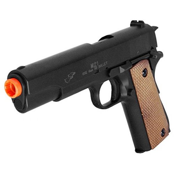 Double Eagle Airsoft Pistol 1 Double Eagle M21 M1911 Military Style Spring Airsoft Pistol M21 270 FPS Spring Handgun
