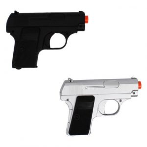 Velocity Airsoft Airsoft Pistol 1 p328 twin pocket compact spring airsoft pistols fps-200 (colors may vary)(Airsoft Gun)