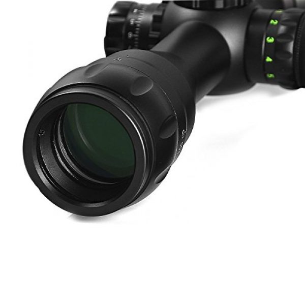 Ade Advanced Optics Rifle Scope 4 Ade Advanced Optics Anthem Series 3-9x32 with AO Adjustment and Resetable Locking Turrets with Illuminated HD Duplex Retical