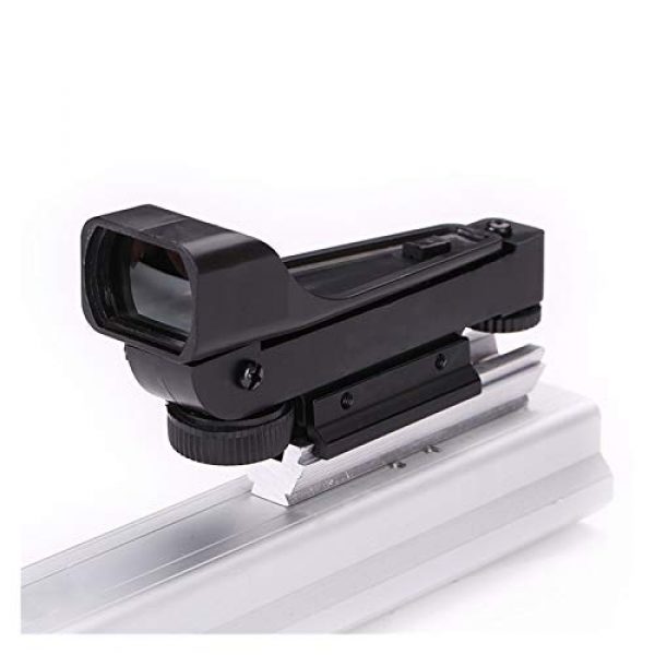 Without Rifle Scope 2 Toy Gun Sight Red dot Sight Magnification 11mm red Green dot Sight Hunting Holographic Shotgun Rail Mounted Mirror fit (Color : 1pc 11mm)