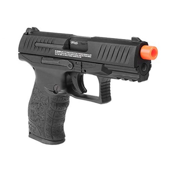 Wearable4U Airsoft Pistol 3 Wearable4U Walther PPQ Mod 2 Gas Blowback Airsoft Pistol with Elite Force Airsoft Green Gas Can and Extra Extended Mag Pack of 1000 6mm 0.20g BBS Bundle