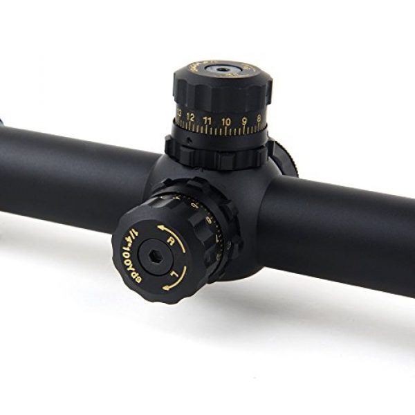 RETICLE Rifle Scope 5 RETICLE 4-16x50AOGL Riflescope