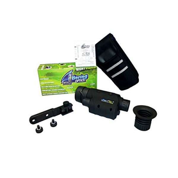 Bering Optics Rifle Scope 3 Bering Optics Exact Precision Gen1 Night Vision Scope Kit, Black