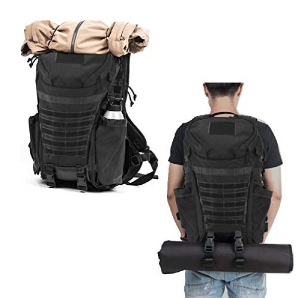 DIGBUG Tactical Backpack 5 DIGBUG Military Tactical Backpack Army 3 Day Assault Pack Bag Rucksack w/Rain Cover Outdoor Hiking Camping Backpack