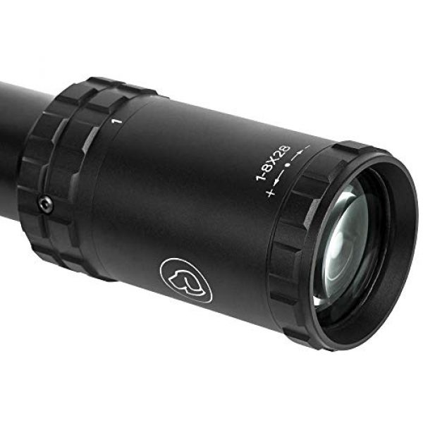 Blackhound Rifle Scope 4 Blackhound Optics Genesis 1-8x28 FFP MOA
