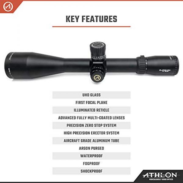 Athlon Optics Rifle Scope 3 Athlon Optics Ares ETR UHD 4.5-30x56 First Focal Plane Riflescopes